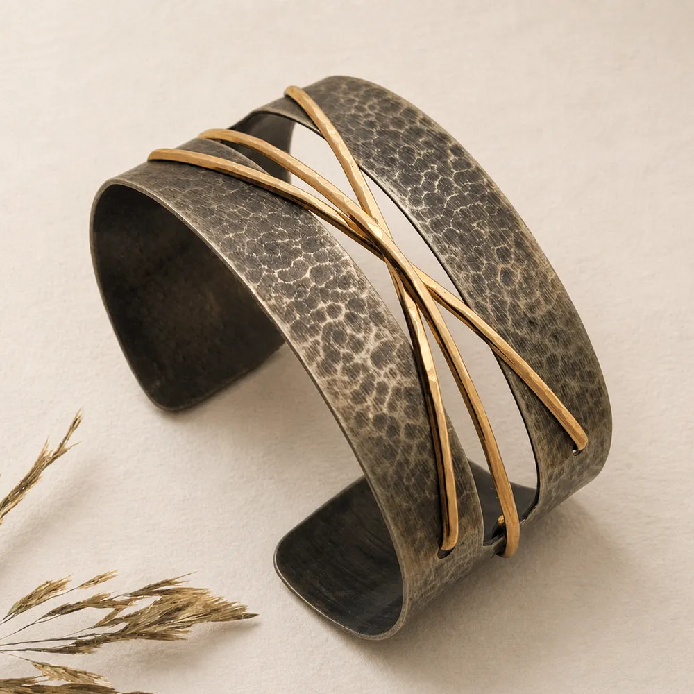 Gilded Pathways Bracelet