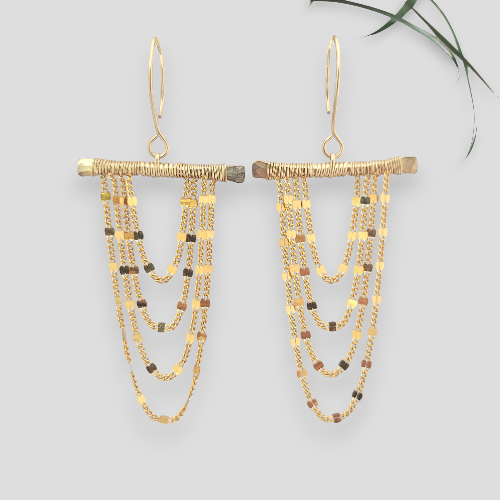 Sunlit Streams Earrings (One Of A Kind)