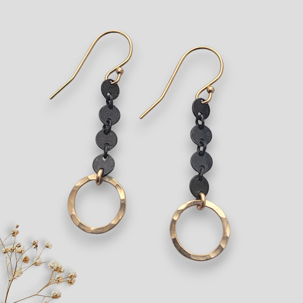 Sunburst Drops Earrings