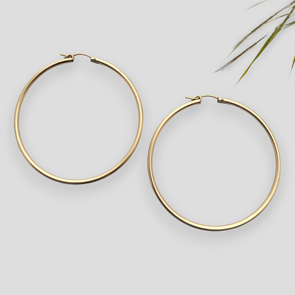 Orbiting Gold Earrings