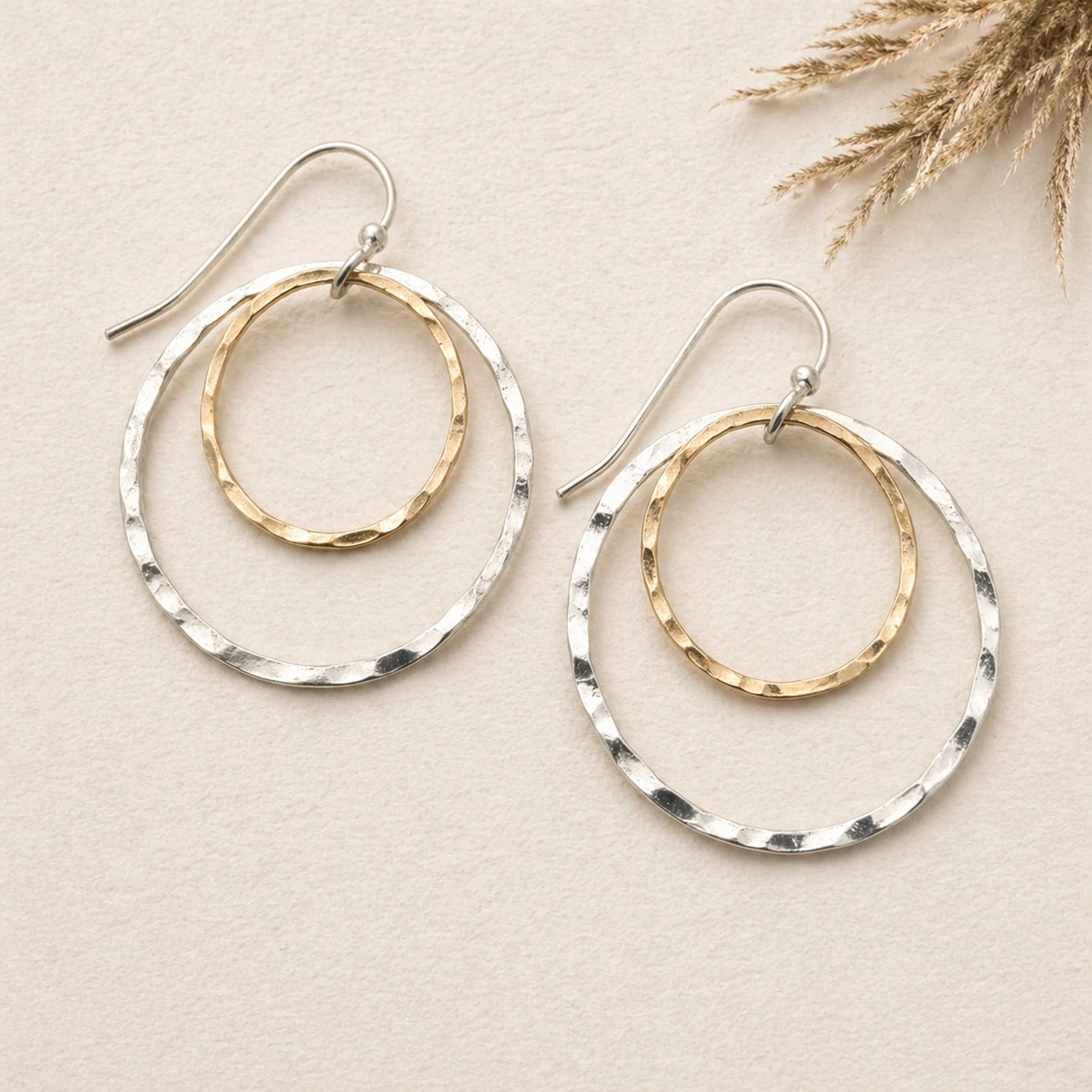 Orbiting Circles Earrings