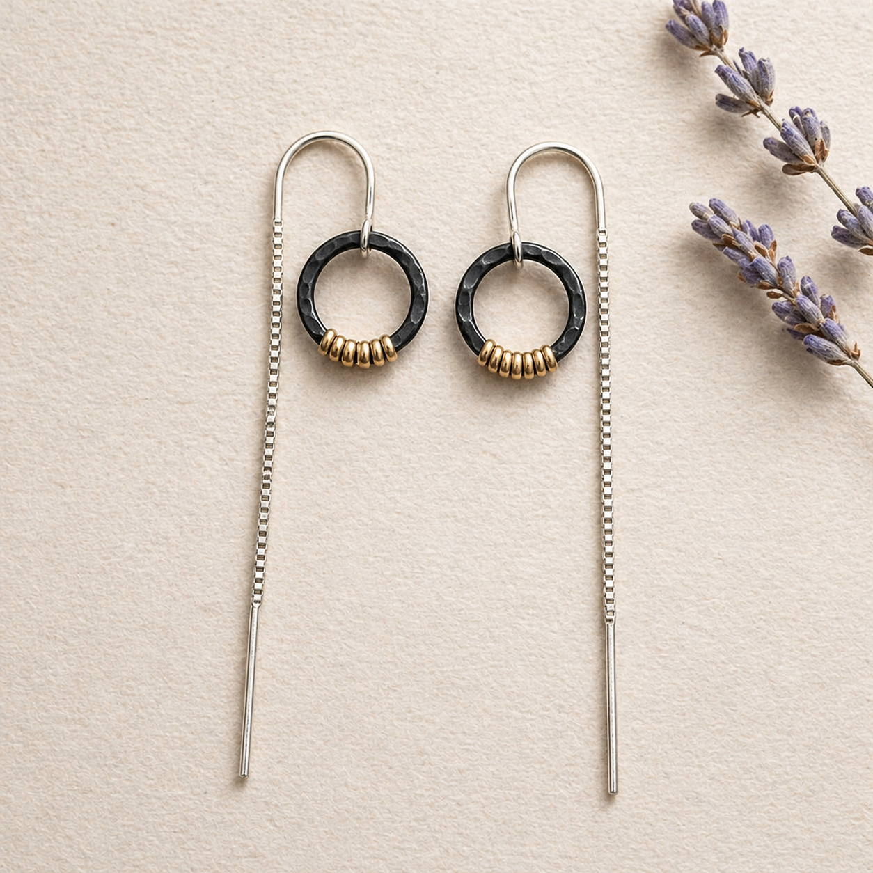 Sunset Threader Earrings