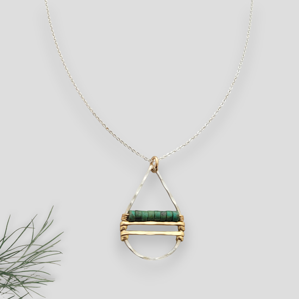 Turquoise Reflection Necklace