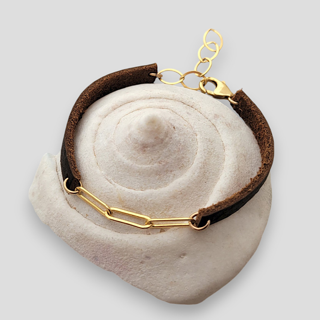 Earth and Gold Bracelet