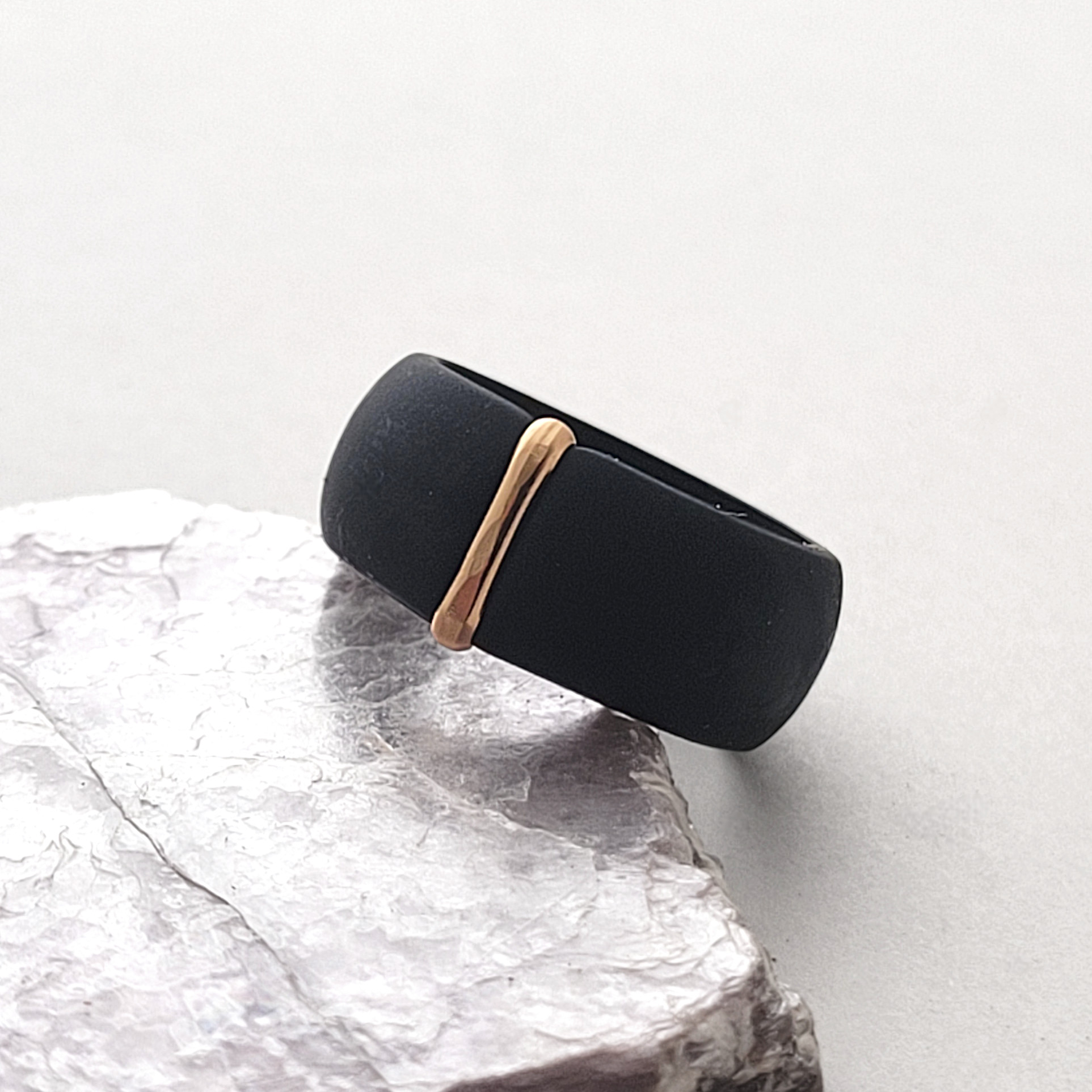 Midnight Luxe Silicone Ring