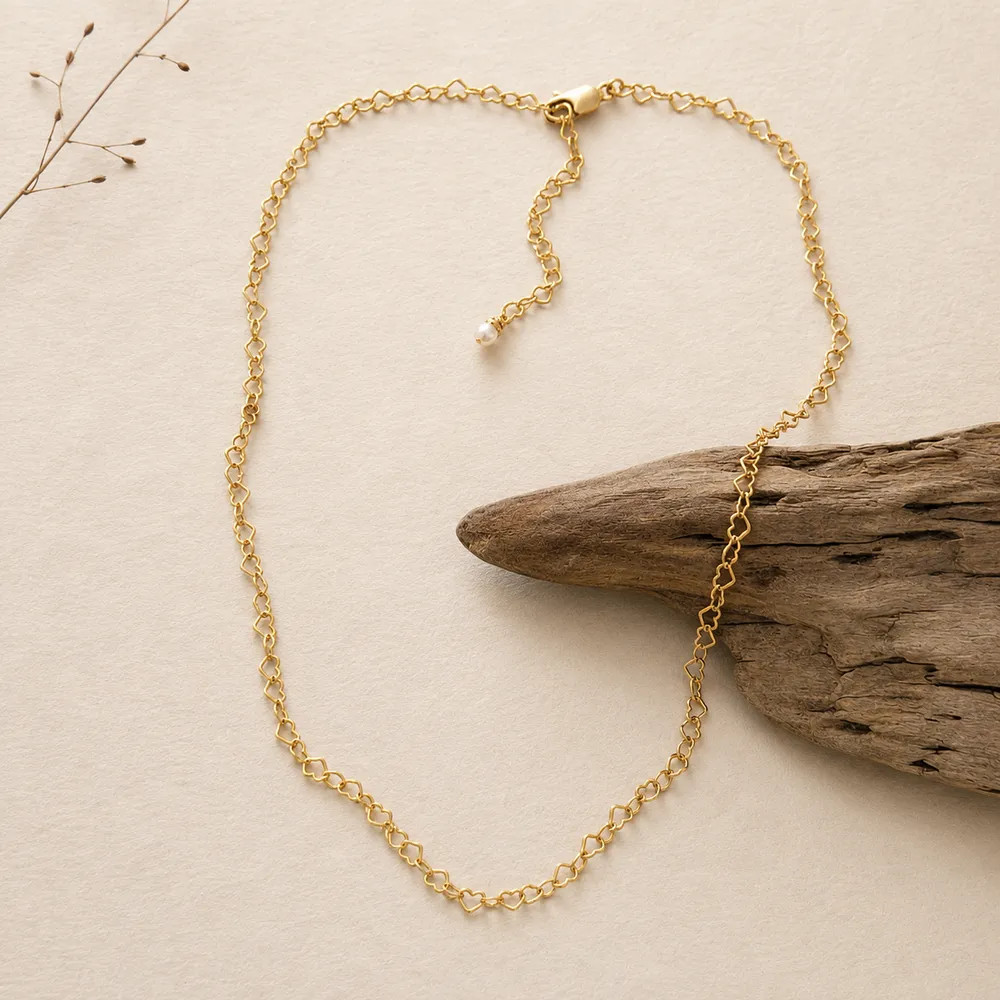 Trickling Hearts Necklace