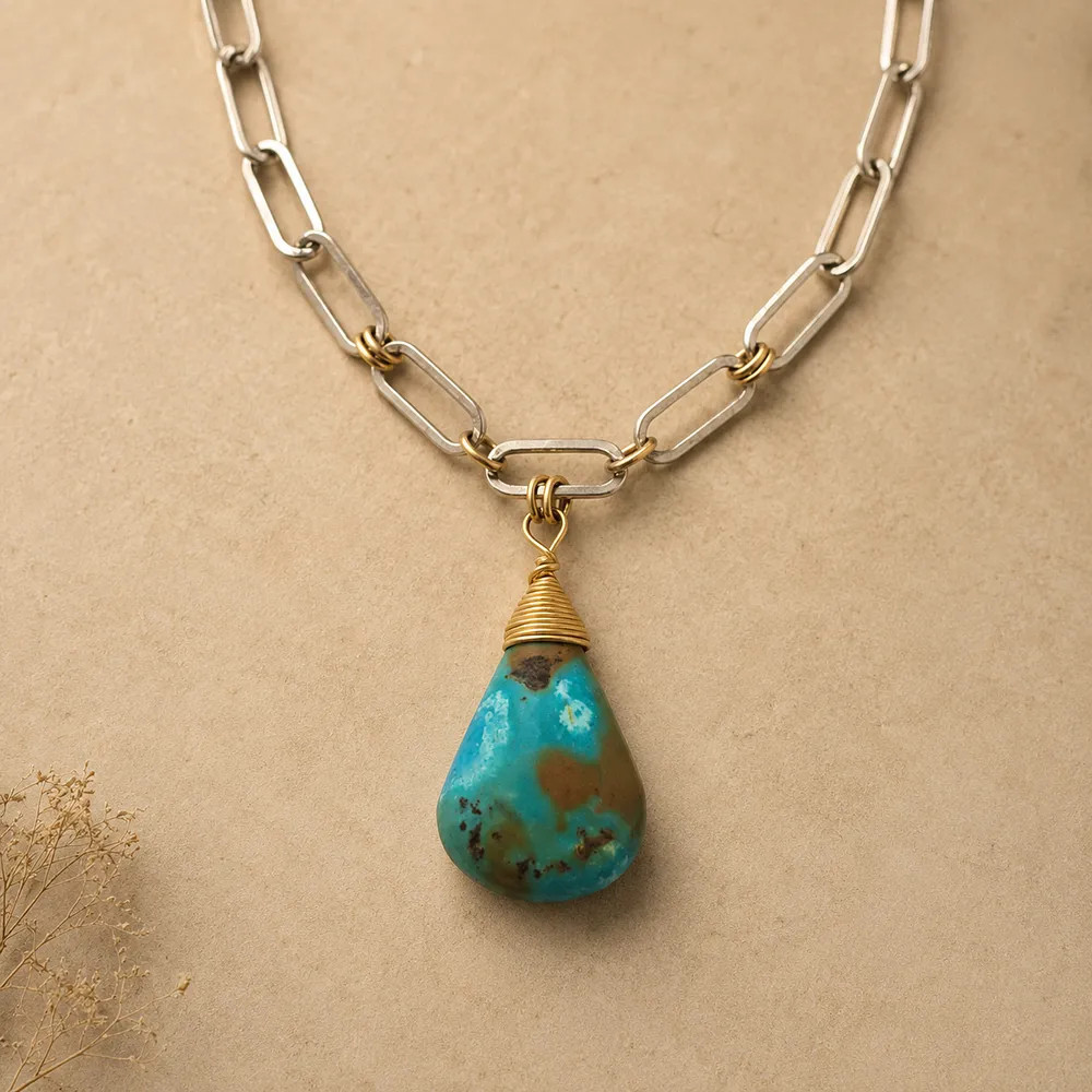 Azure Glow Necklace