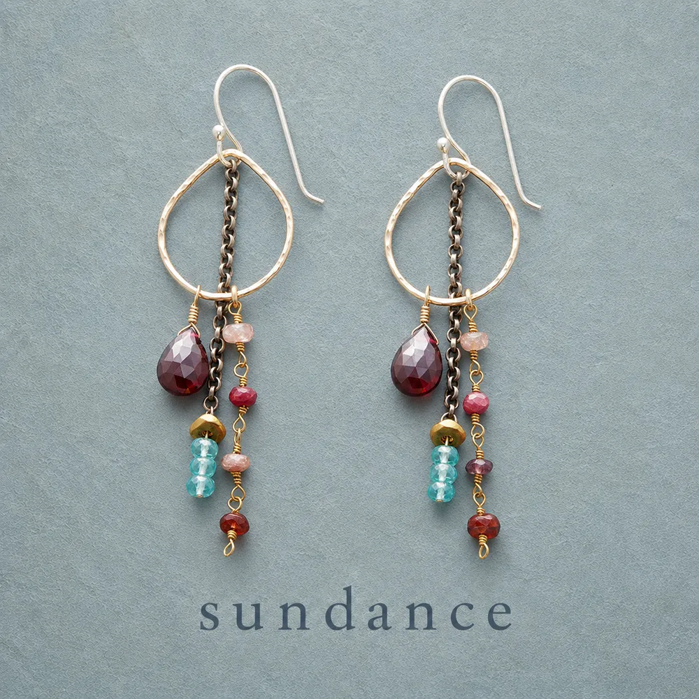 Rainfall Hoops Earrings