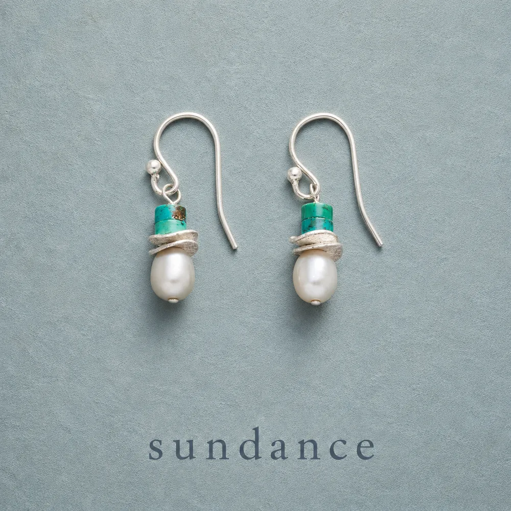 Turquoise Topper Earrings