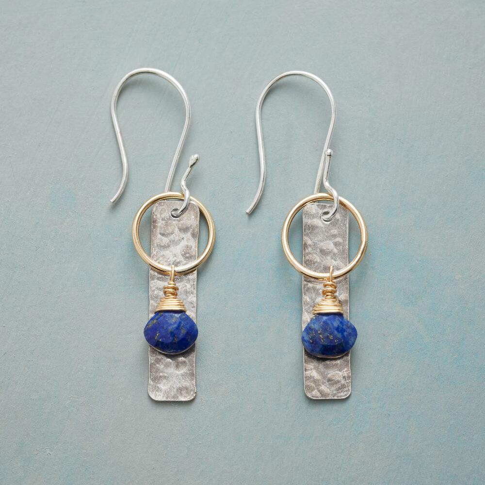 Blue Lantern Earrings