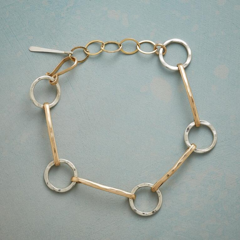 Links and Rings Bracelet