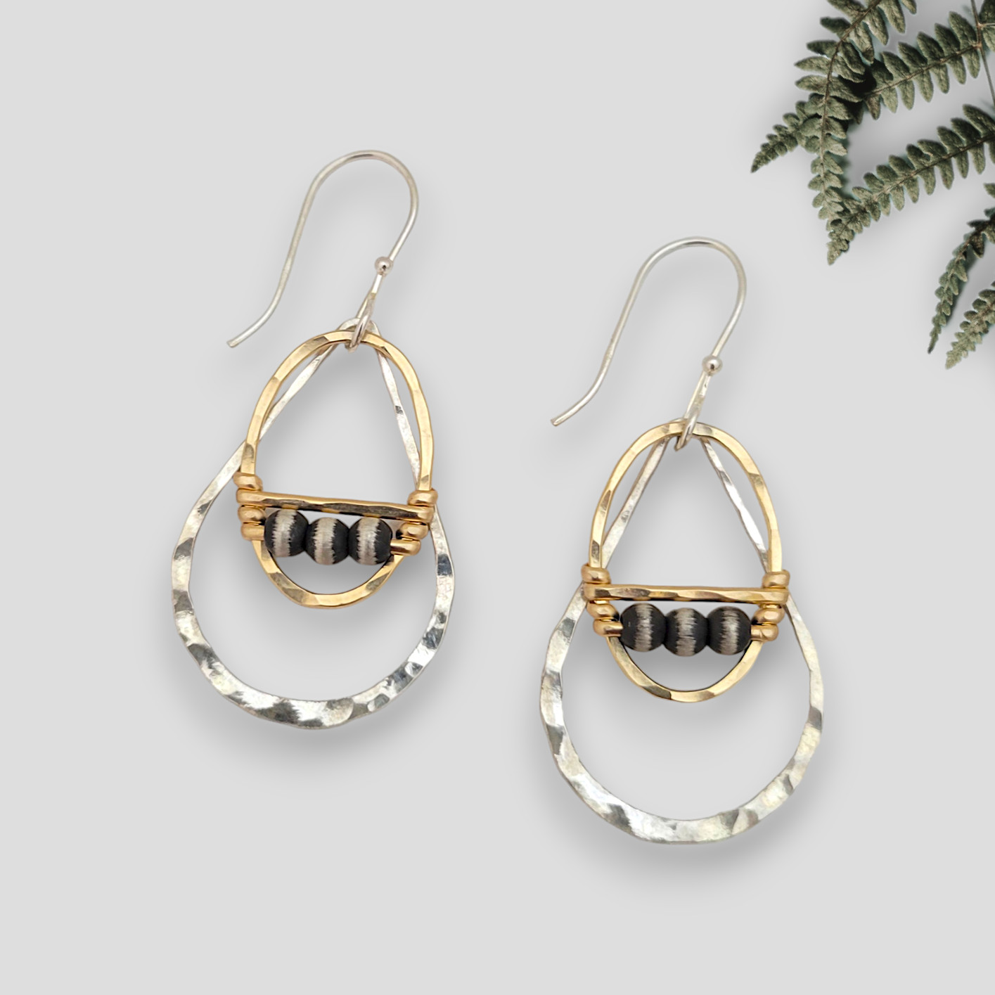 Diverging Teardrop Earrings