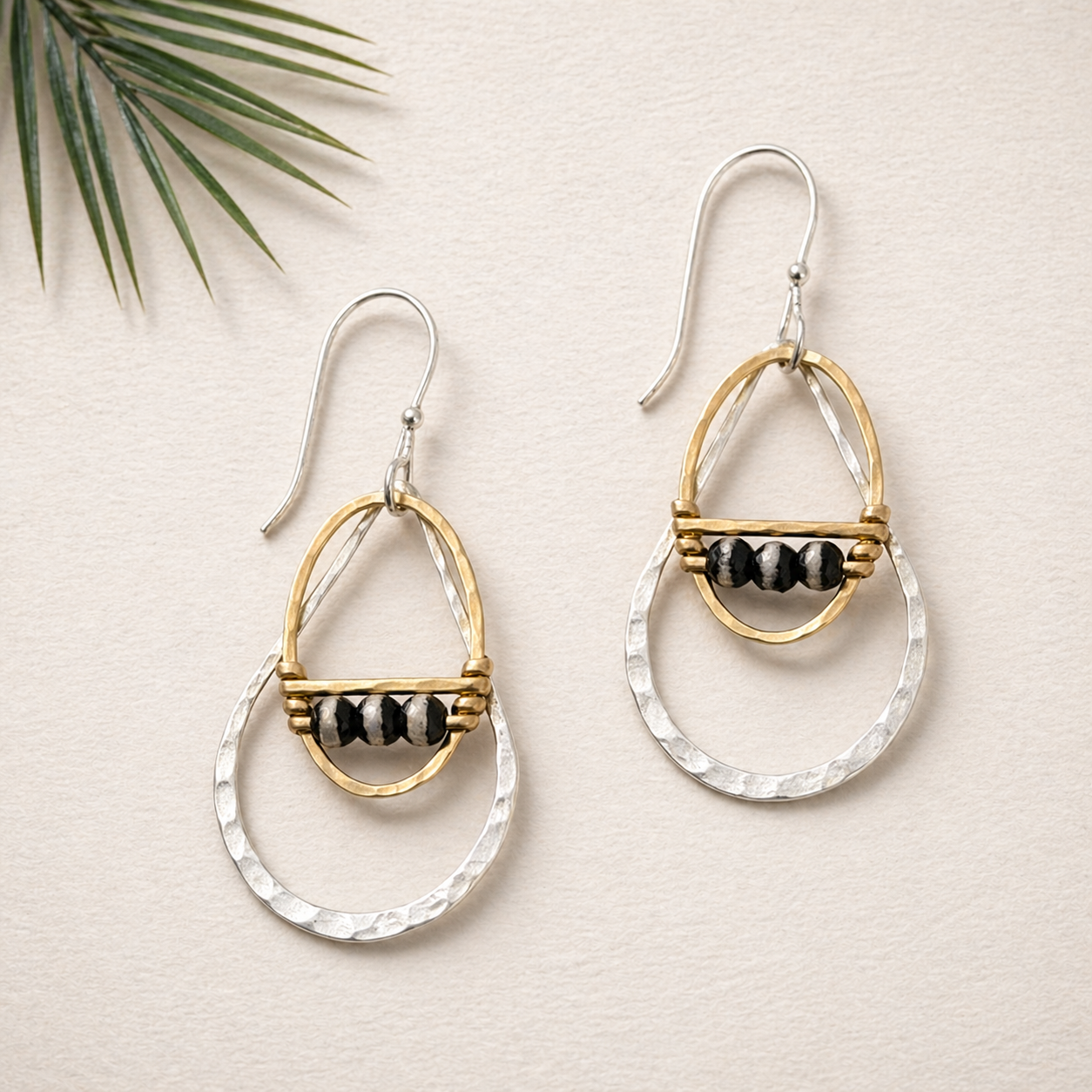 Diverging Teardrop Earrings