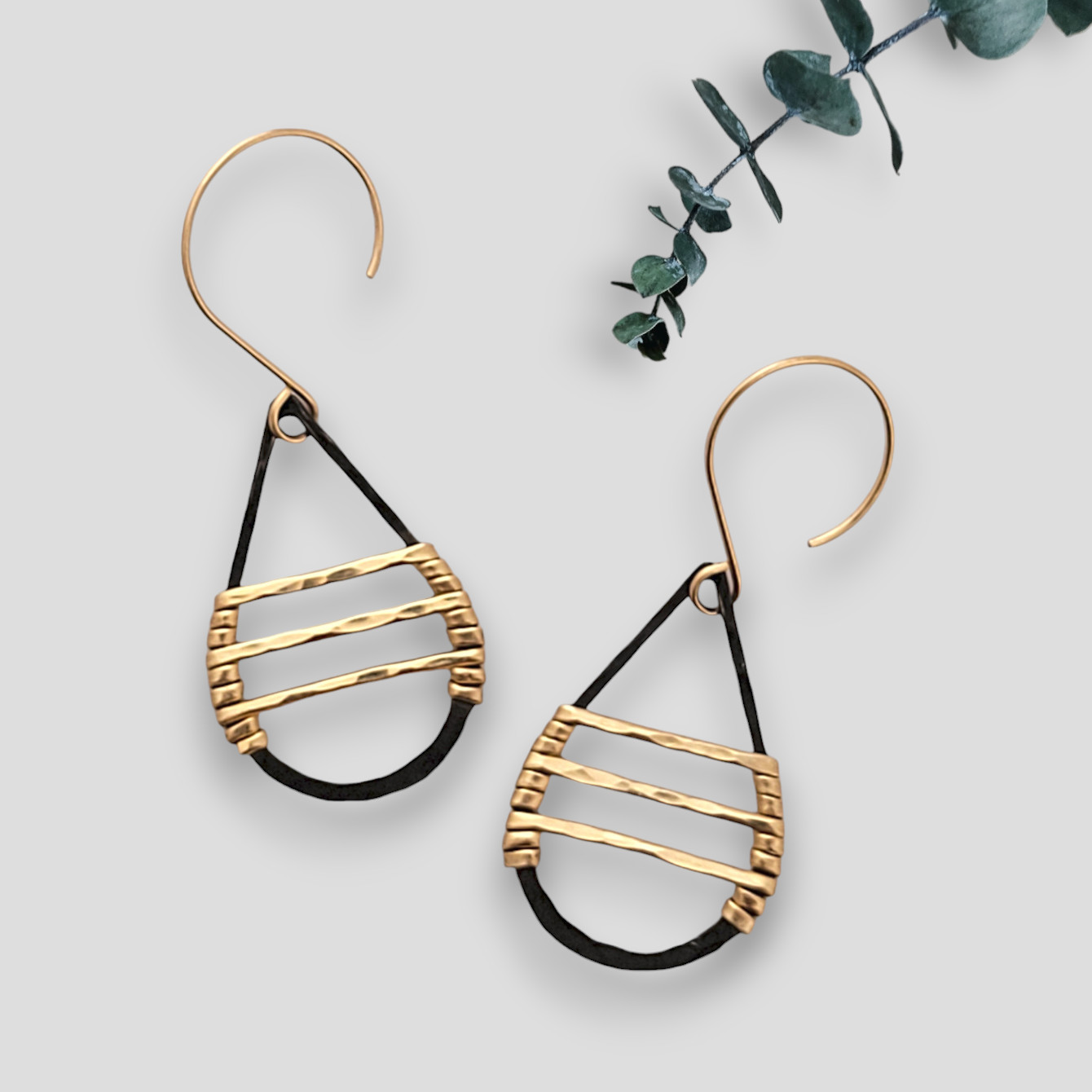 Midnight Drop Earrings