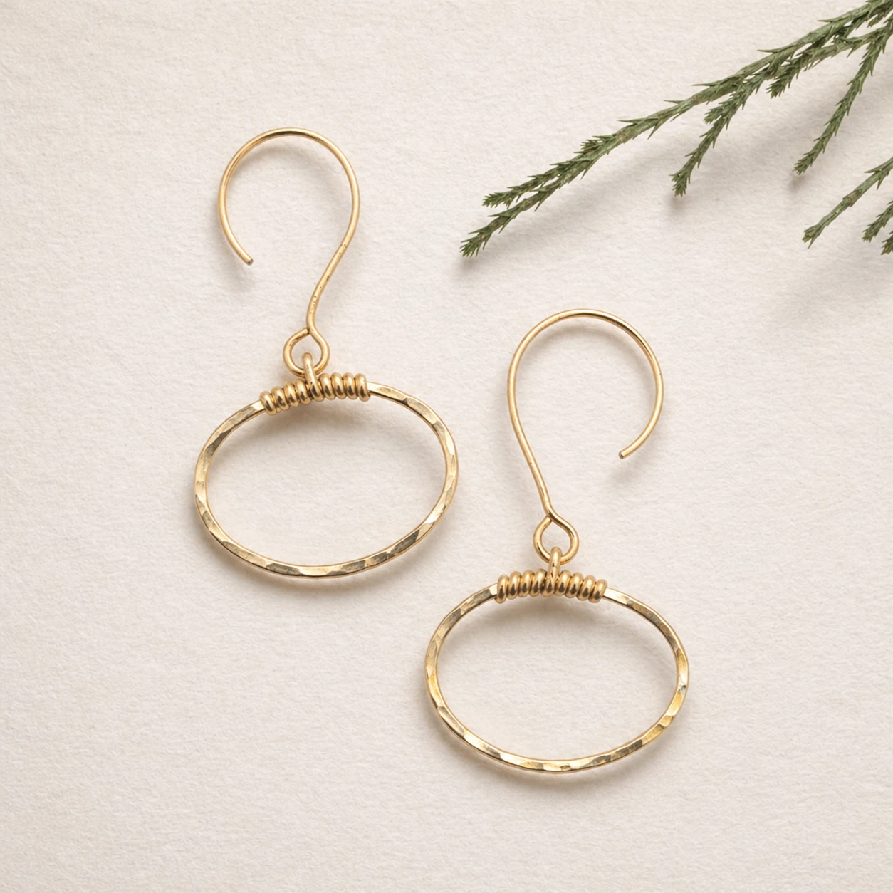 Suspended Sunrise Earrings