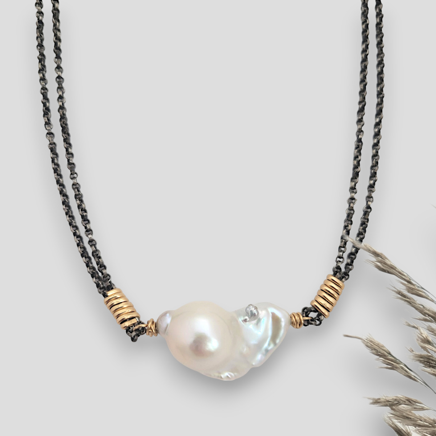 Pearl Eclipse Necklace