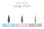 Vacalon Sigma Polishers Large Point in Coarse, Medium & Fine