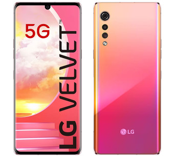 LG VELVET 5G LM-G900TM 6gb 128gb Octa-Core 6.8" Single Sim Android 10 NFC Sunset