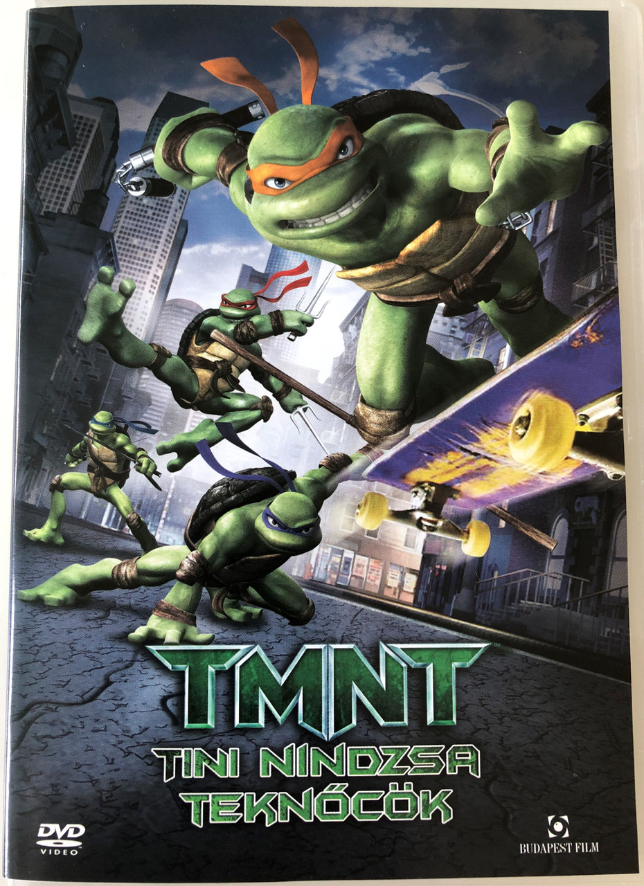 TMNT - Teenage Mutant Ninja Turtles DVD 2007 Tini Nindzsa Teknőcök /  Directed by Kevin Munroe / Starring: James