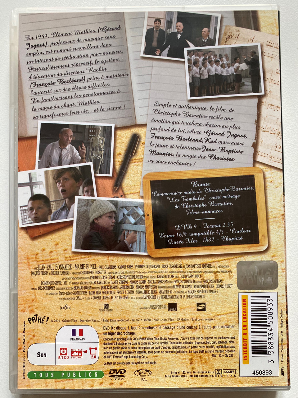 The Chorus (Les Choristes) [DVD]