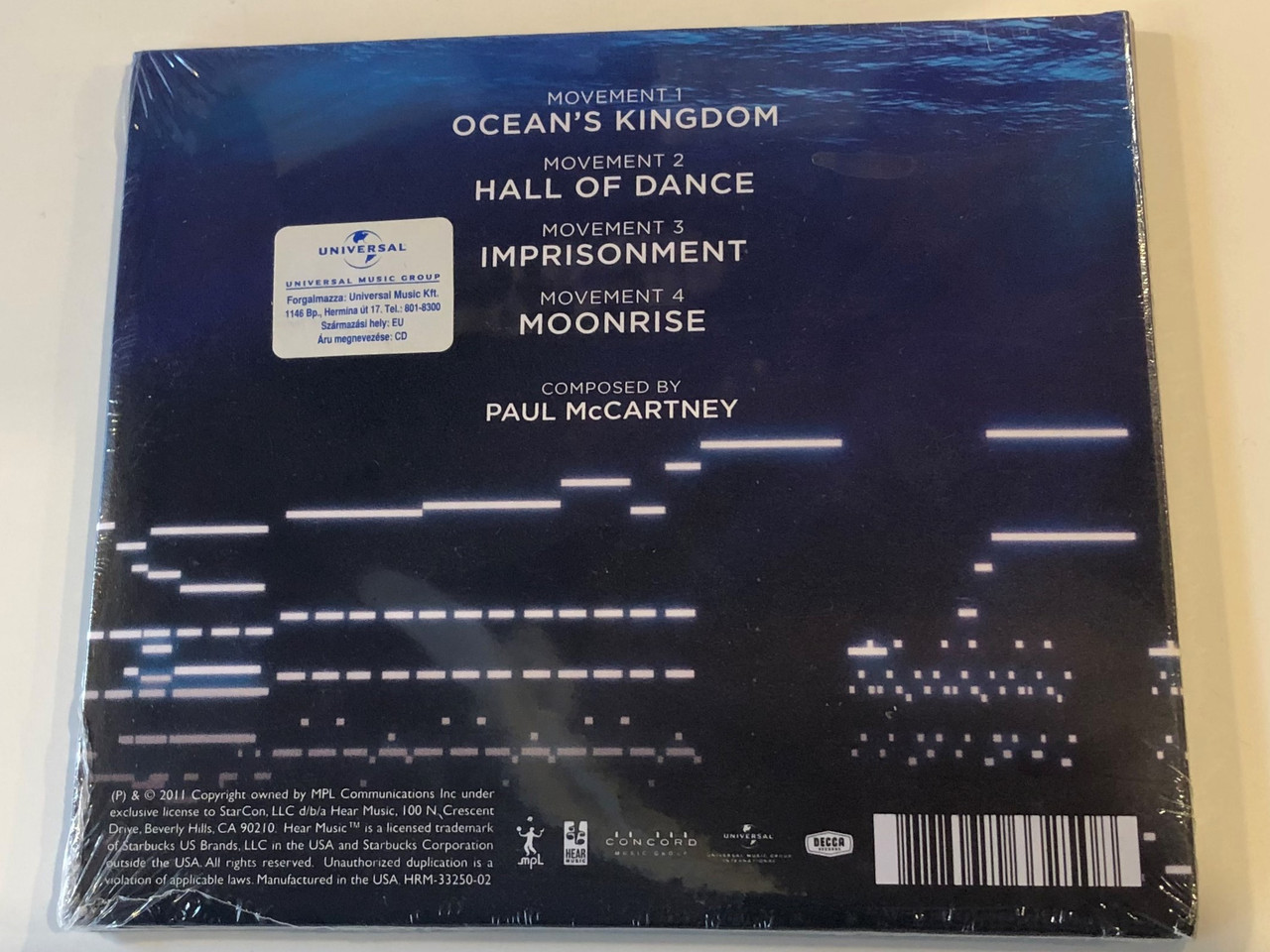 Paul McCartney's Ocean's Kingdom / Recorded by The London Classical  Orchestra / Hear Music ‎Audio CD 2011 / HRM-33250-02 - Bible in My Language