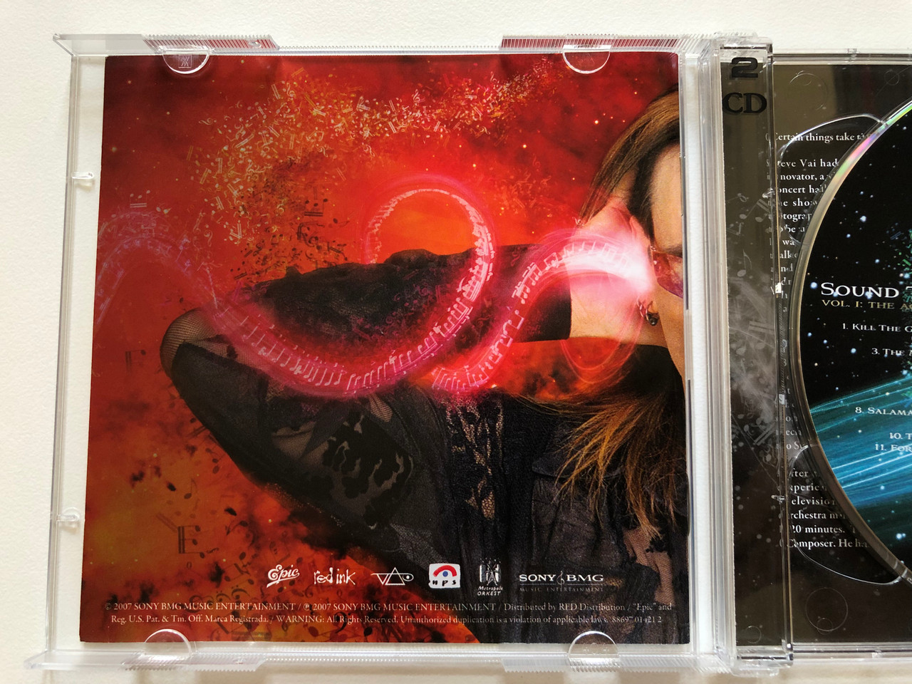 CD Album - Steve Vai - The Ultra Zone - Epic - Europe