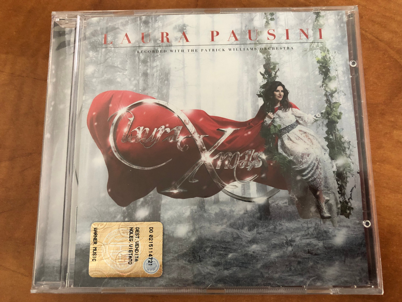 Laura Pausini Recorded With The Patrick Williams Orchestra – Laura XMas /  Atlantic Audio CD 2016 / 5054197327223 - Bible in My Language
