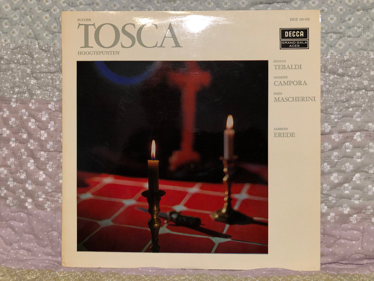 Puccini - Tosca - Hoogtepunten - Renata Tebaldi, Giuseppe Campora, Enzo  Mascherini, Alberto Erede / Decca LP / DDX 190 019 - Bible in My Language