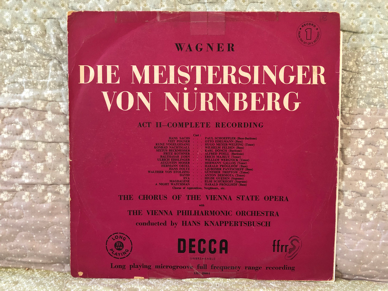 Wagner Die Meistersinger Von N rnberg Act II Complete