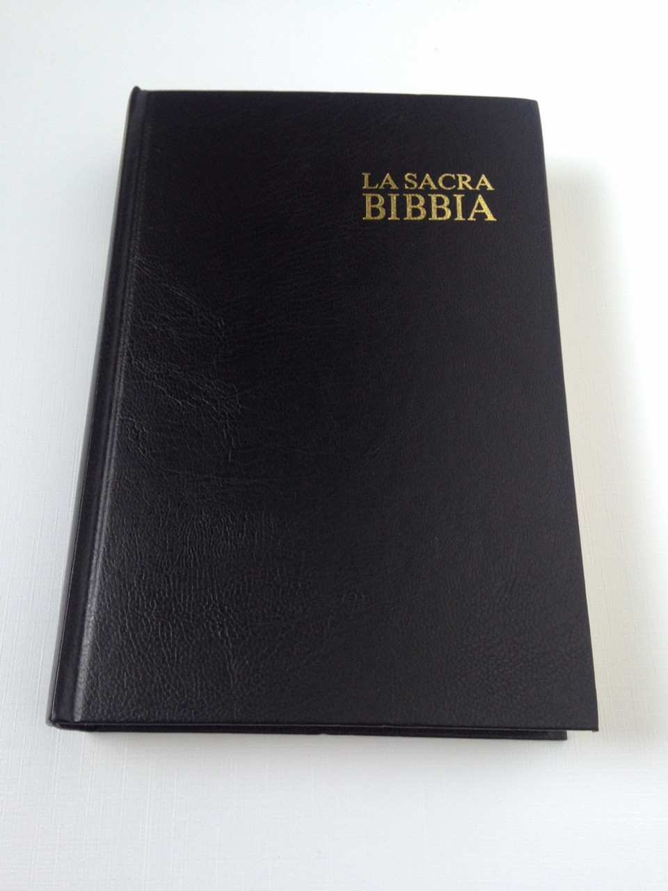 La Sacra Bibbia - Antico e Nuovo Testamento / Italian Beautiful Black Bible  with Golden Edges / La Nuova Diodati - Revisione 1991 - Bible in My Language