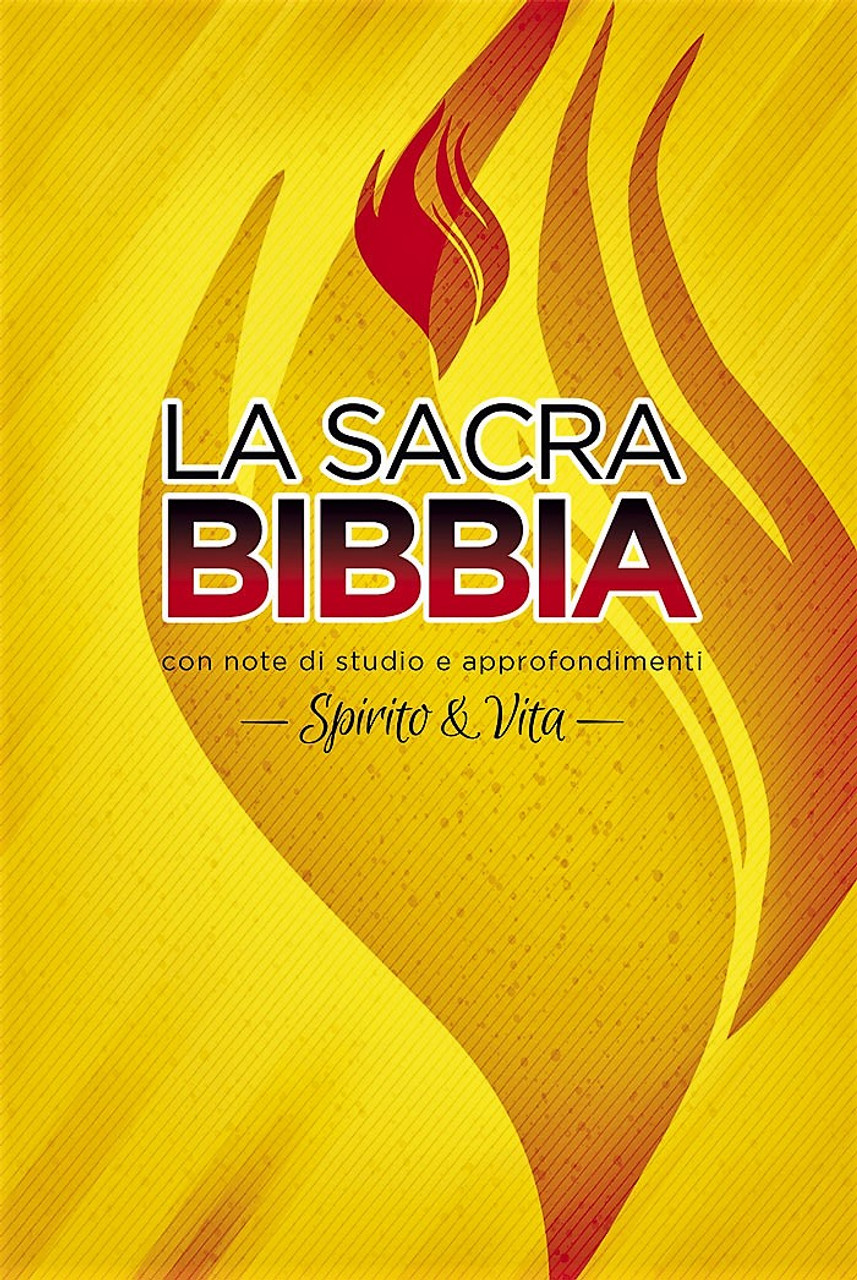 The Full Life Study Bible in Italian Language – The Spirit Filled Fire  Bible / Hardcover / Concordance / Color
