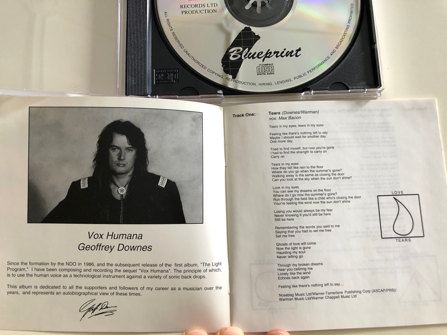 Geoffrey Downes - Vox Humana / The New Dance Orchestra / Audio CD 