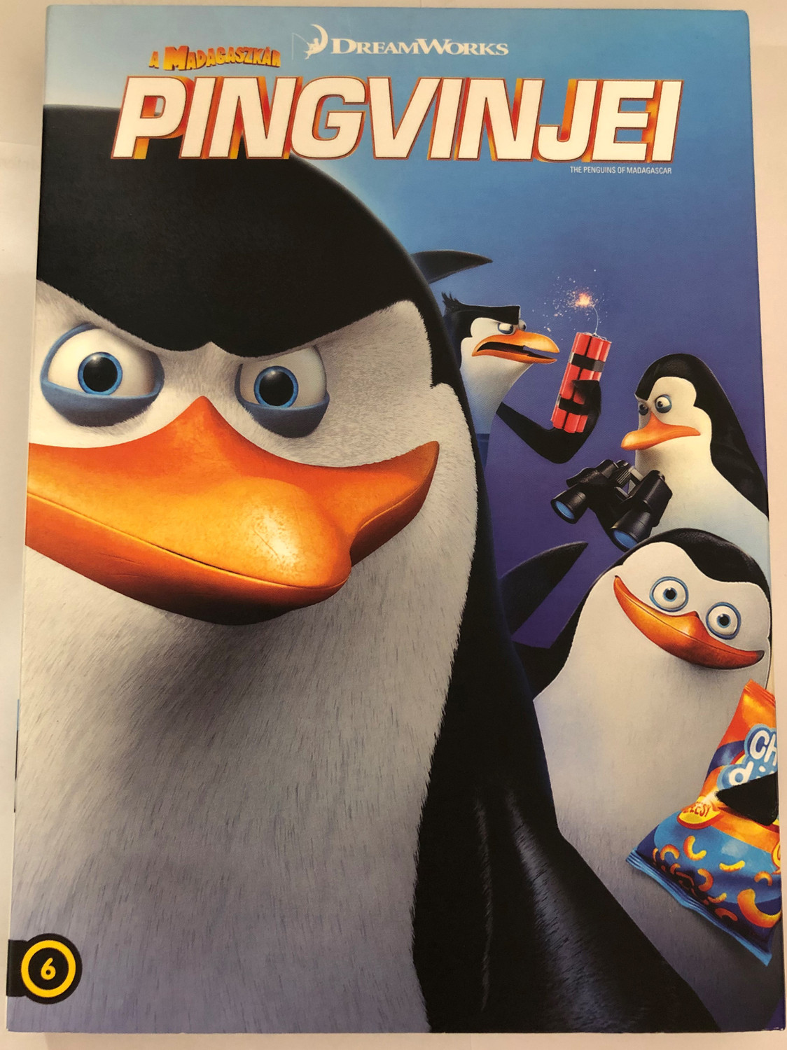 The Penguins of Madagascar DVD 2014 Madagaszkár Pingvinjei
