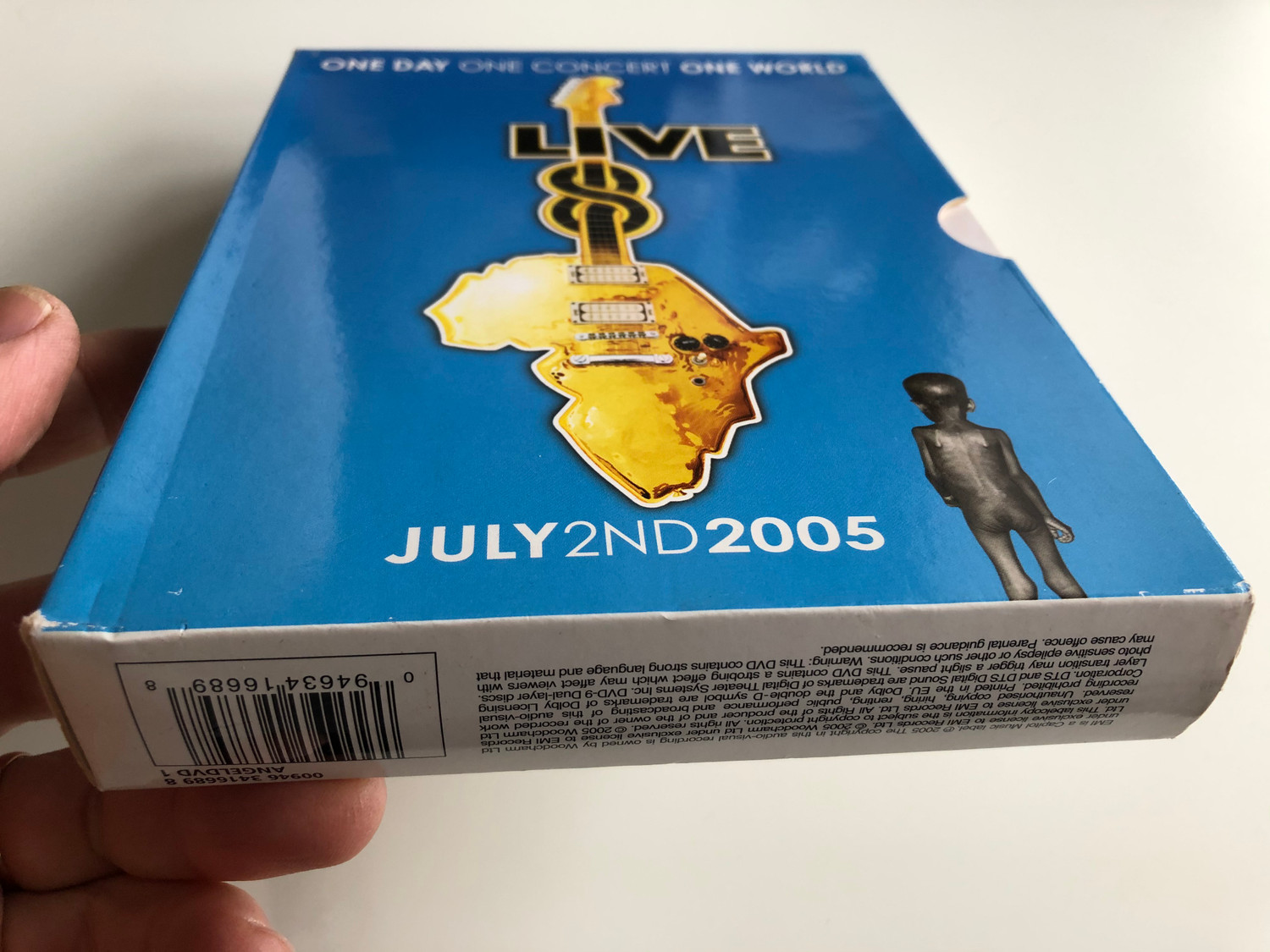 Live 8 DVD July 2nd 2005 / The long Walk to Justice / 9 concerts