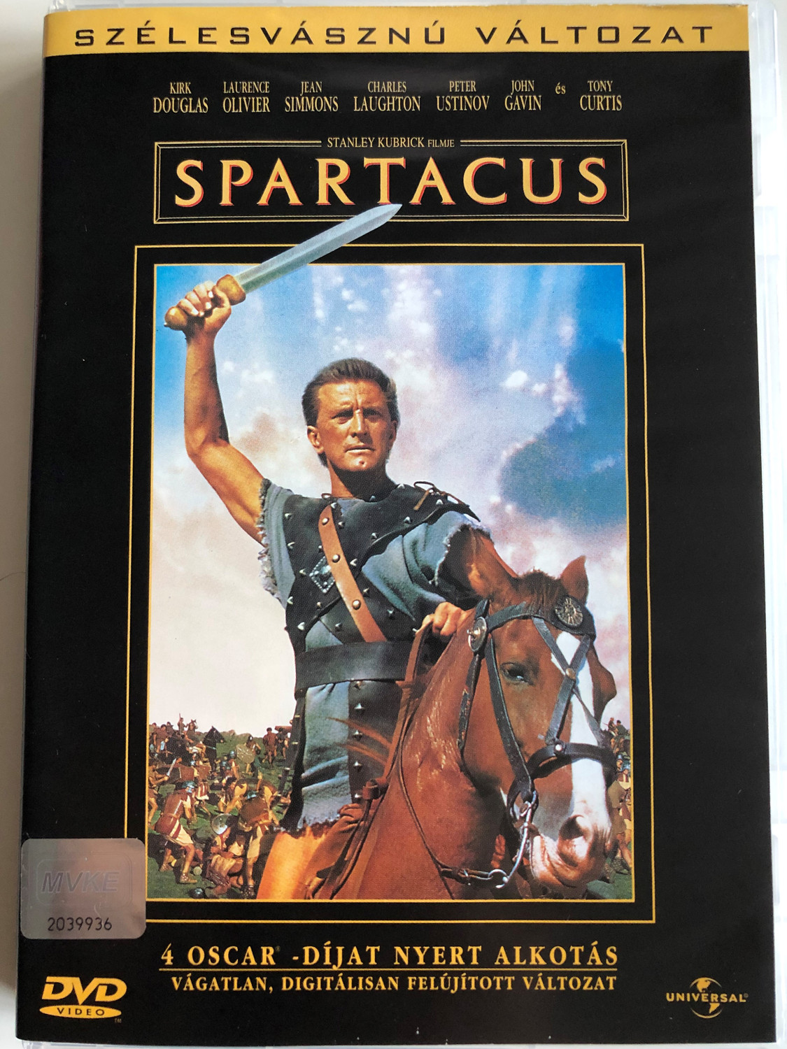 Spartacus (1960) - DVD Release of the Historical Epic