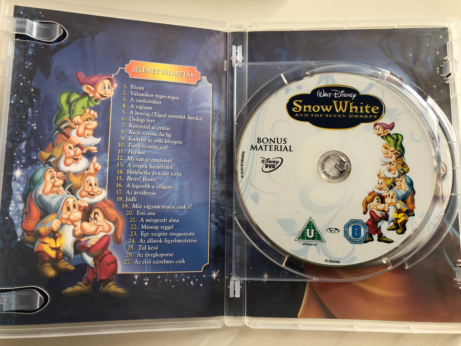 Snow White and the Seven Dwarfs - 2 disc Special Edition 2DVD 1937