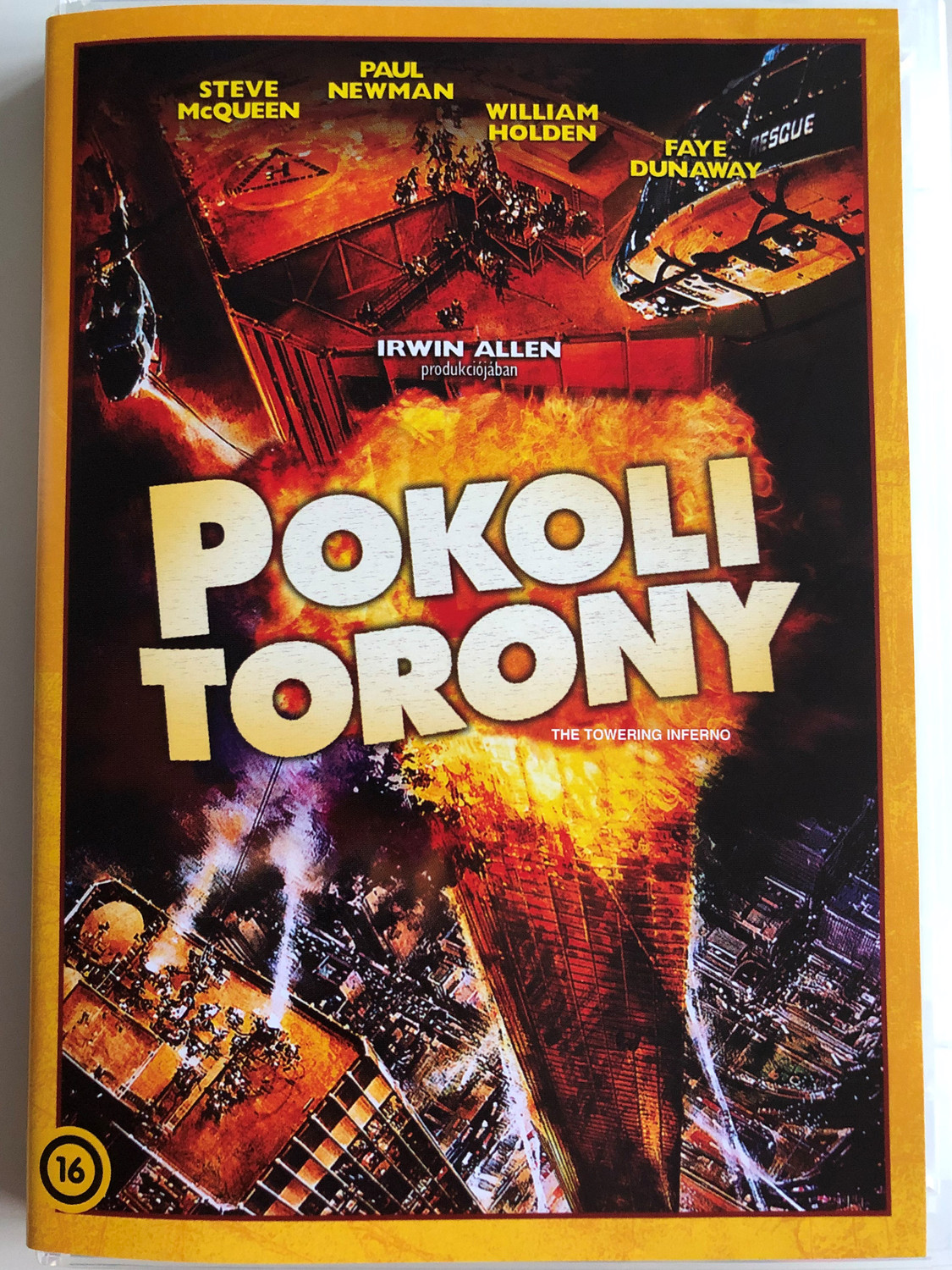 The Towering Inferno DVD 1974 Pokoli Torony / Directed by