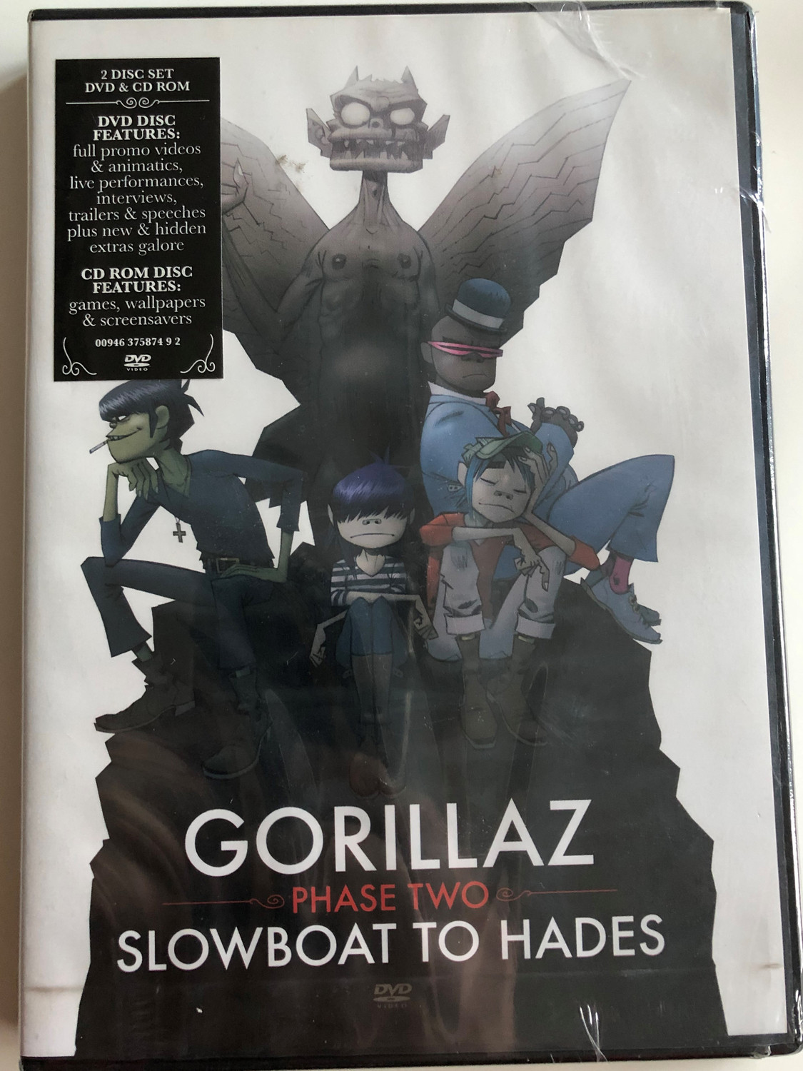 Gorillaz - Phase Two - Slowboat to hades 2 Disc Set - DVD & CD rom