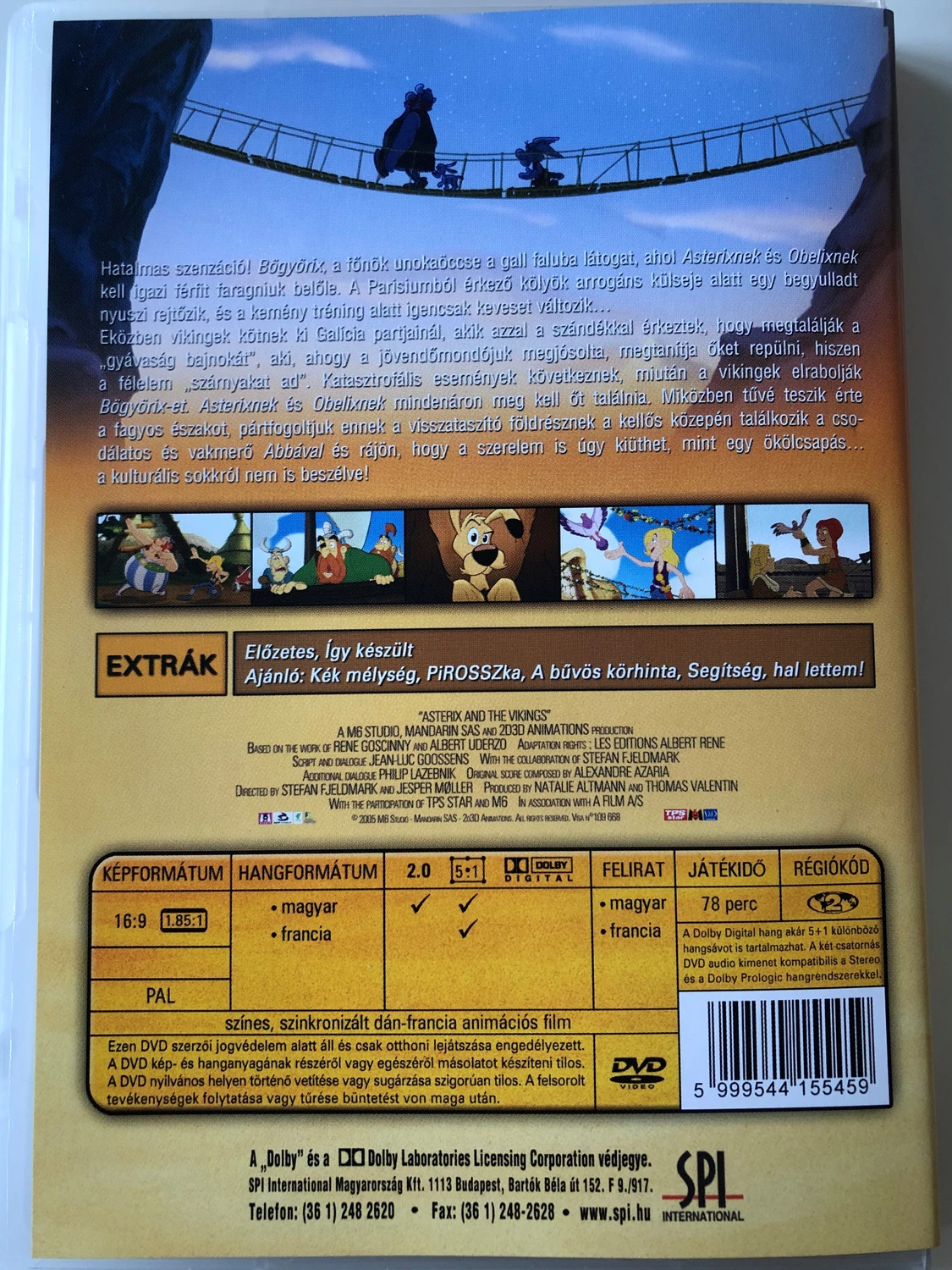 Asterix and the Vikings DVD 2006 Asterix és a vikingek / Directed