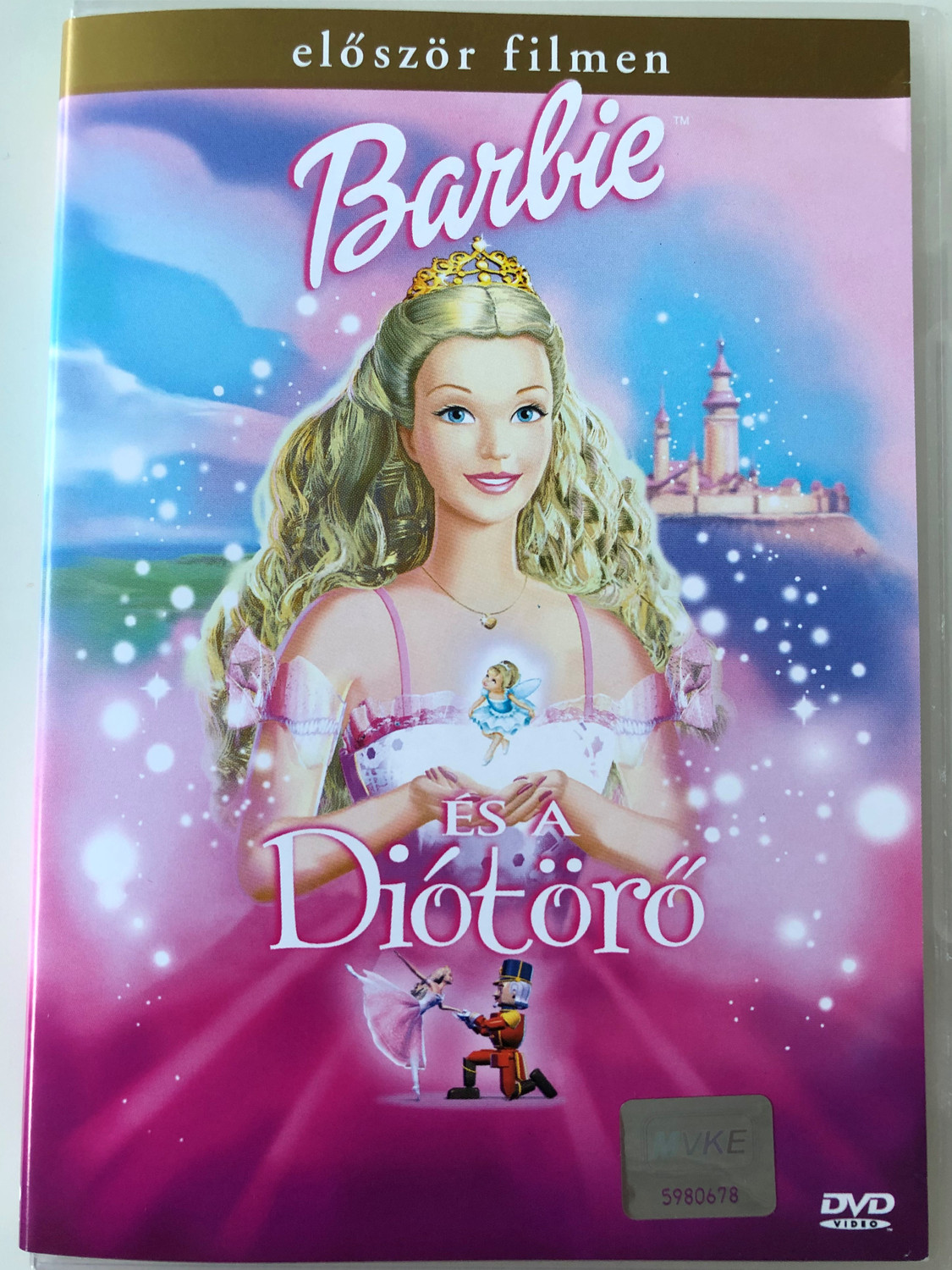 Barbie in the Nutcracker DVD 2001 Barbie és a diótörő Directed by Owen  Hurley Starring: Kelly Sheridan, Tim Curry, Kirby Morrow, Chantal Strand