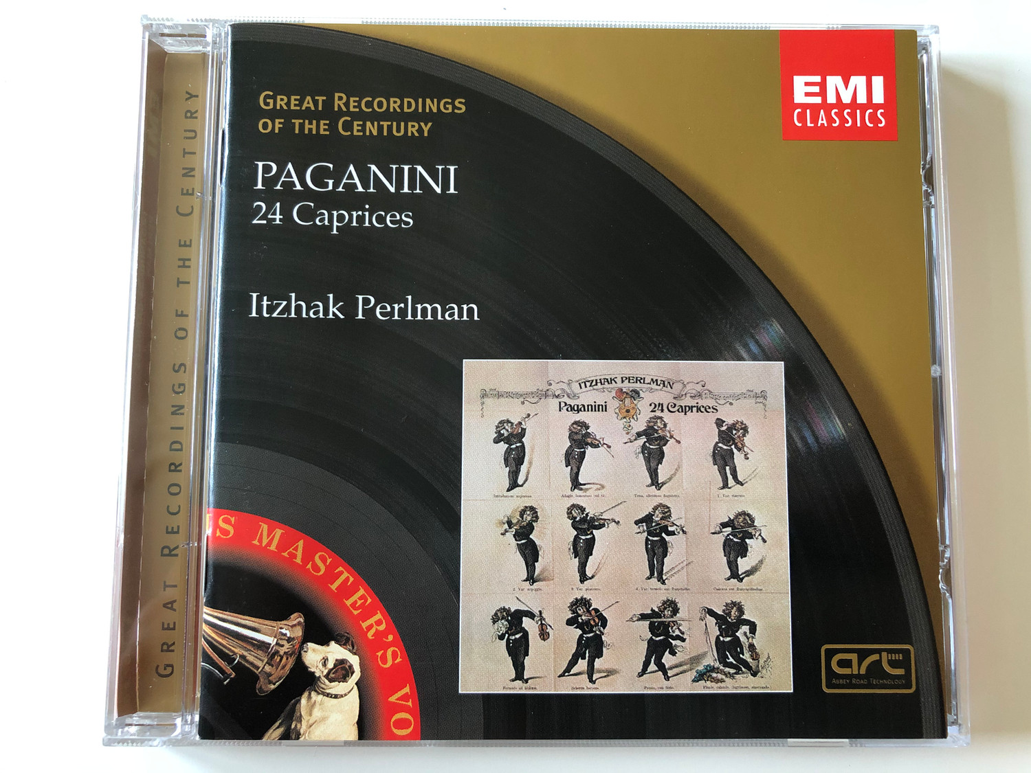 Paganini ‎– 24 Caprices / Itzhak Perlman / Great Recordings Of The