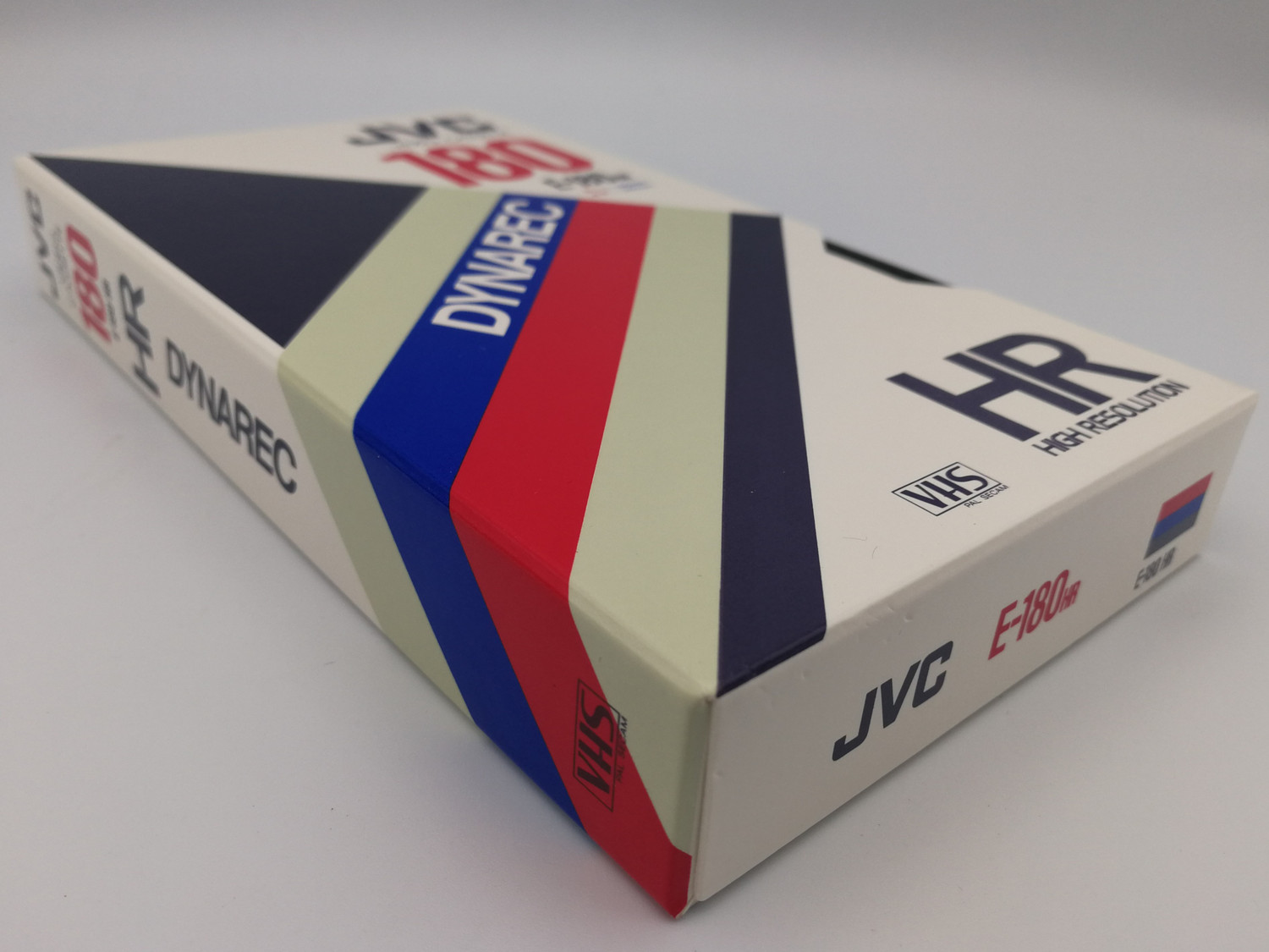 JVC Dynarec E-180HR video casette VHS Pal/Secam / High Resolution