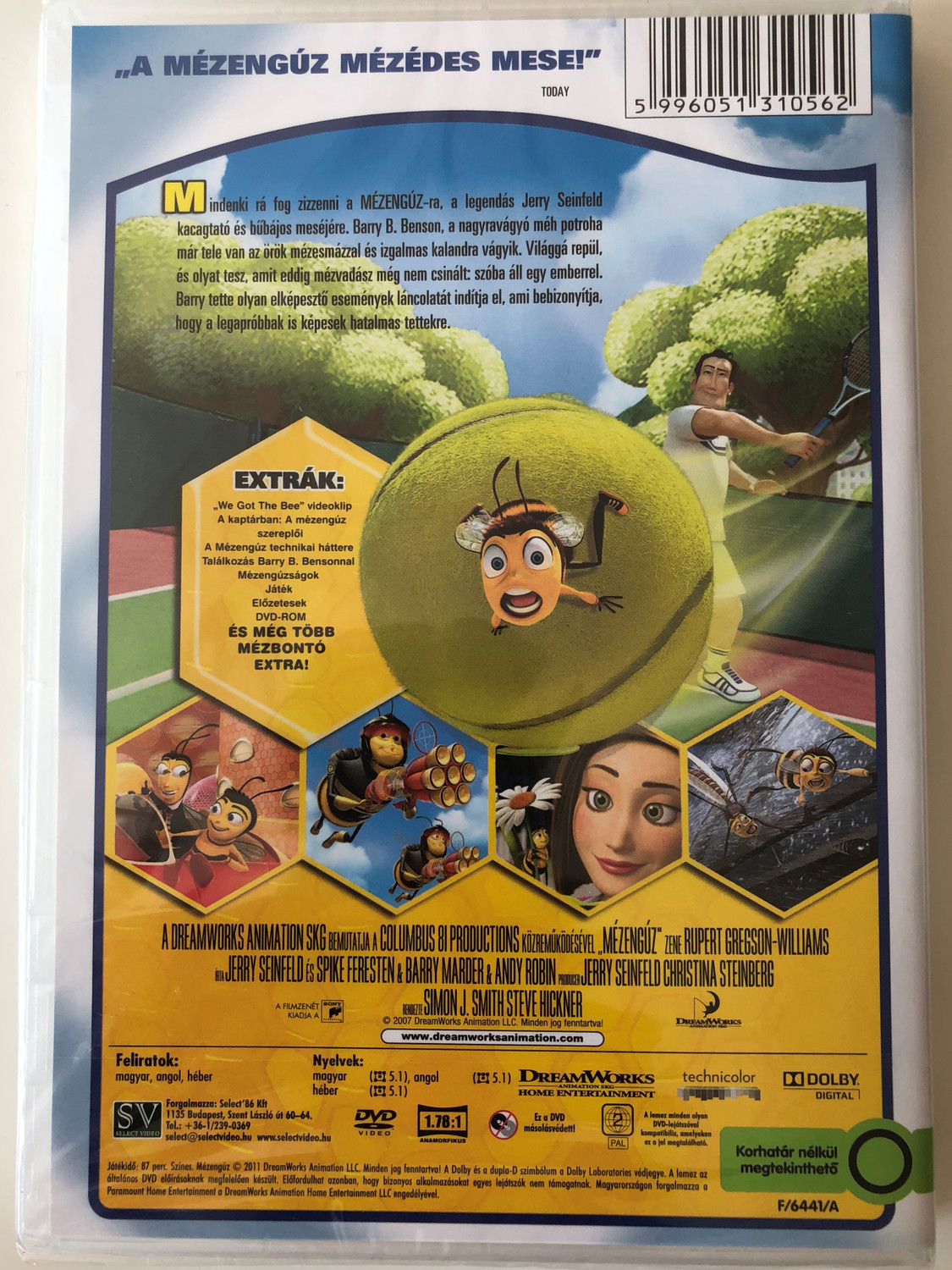 Bee Movie DVD - A Sweet Animated Adventure