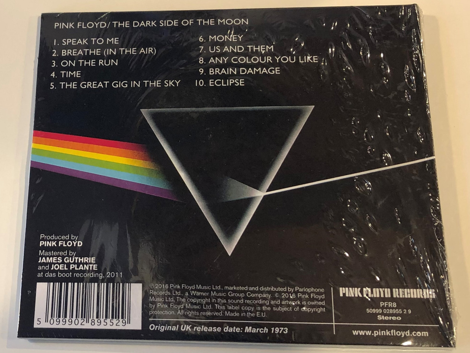 Pink Floyd ‎– The Dark Side Of The Moon / Pink Floyd Records