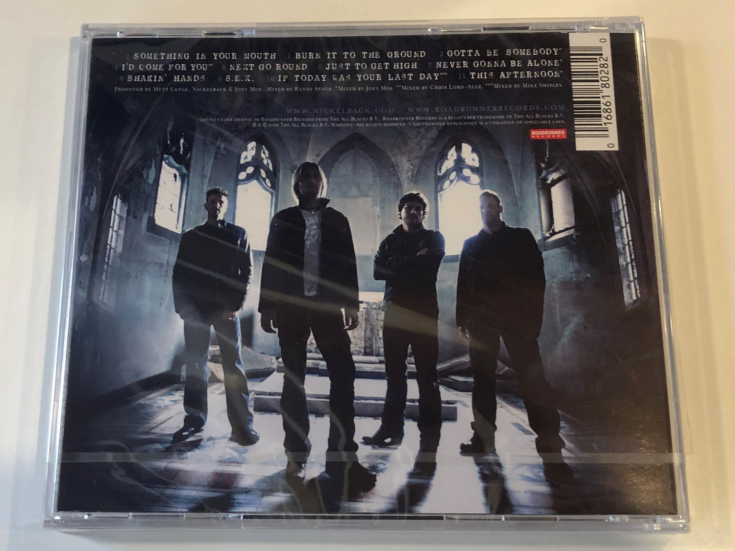 Nickelback ‎– Dark Horse / Roadrunner Records ‎Audio CD 2008