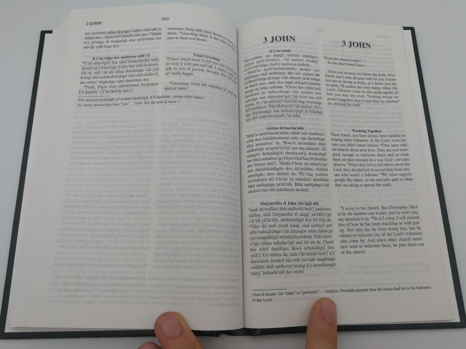 Navajo - English New Testament / Diyin God Bizaad - Modern