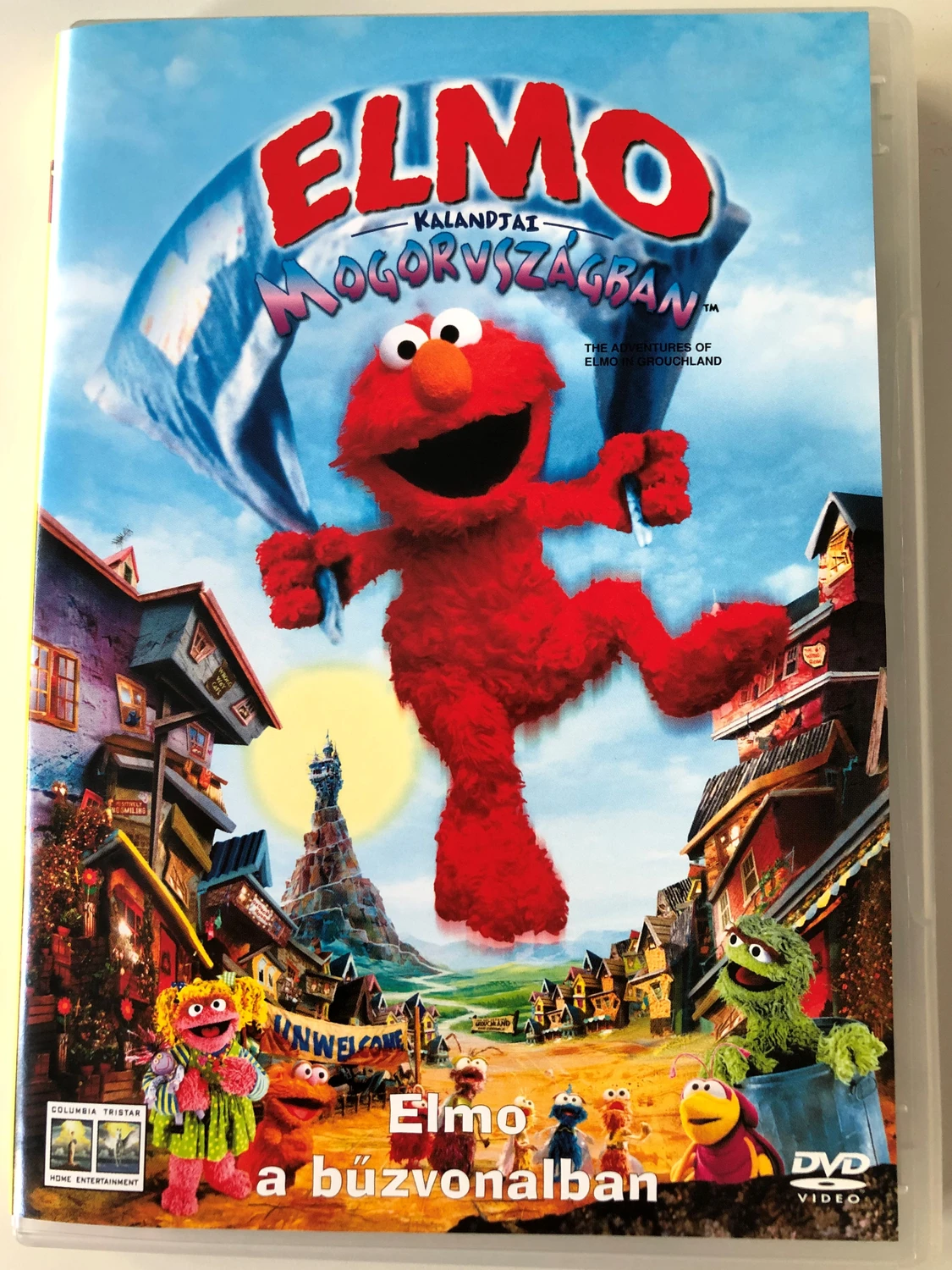 The Adventures of Elmo in Grouchland DVD 1999 Elmo kalandjai