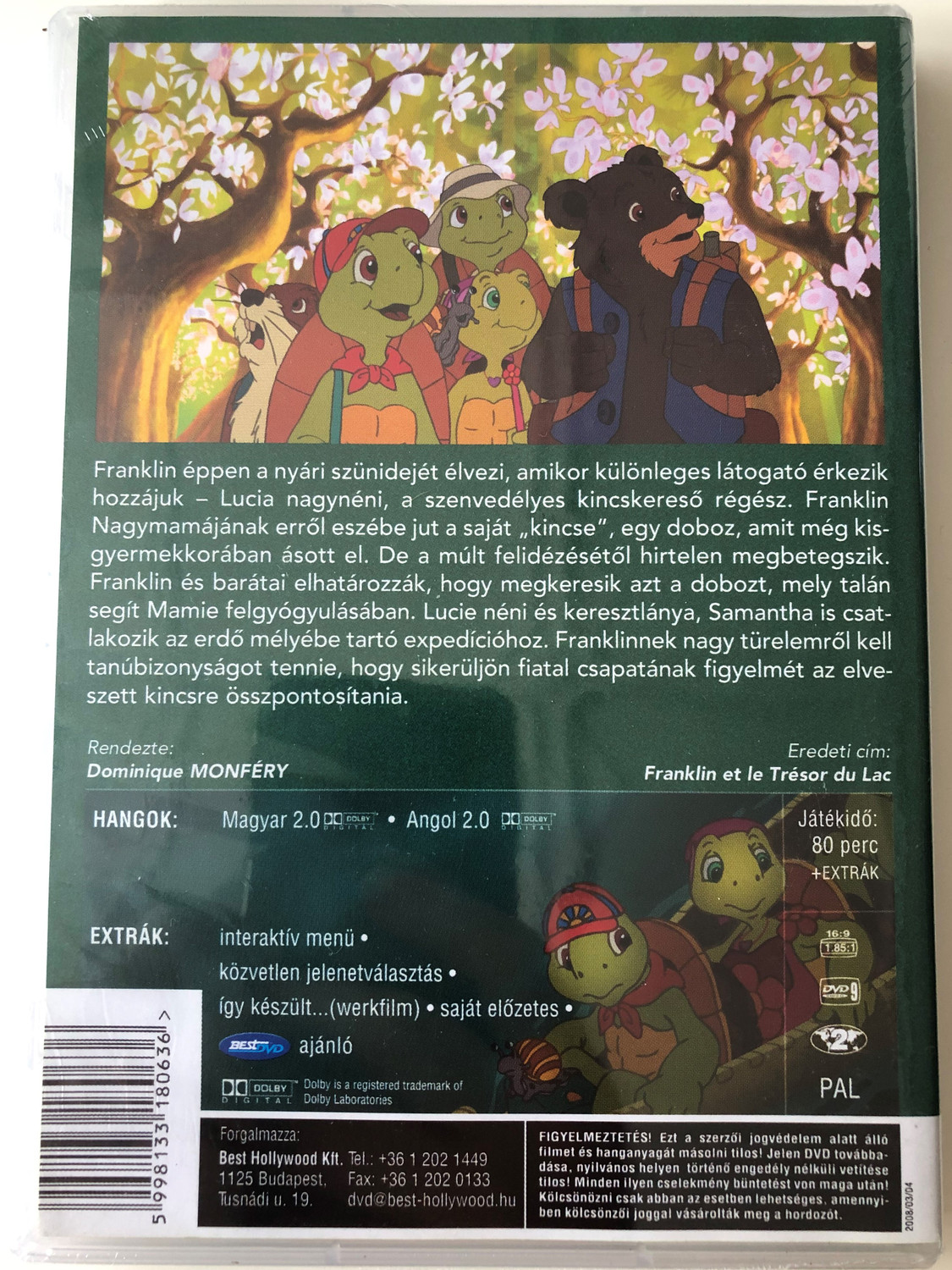 Franklin and the Turtle Lake Treasure Franklin et le Trésor du