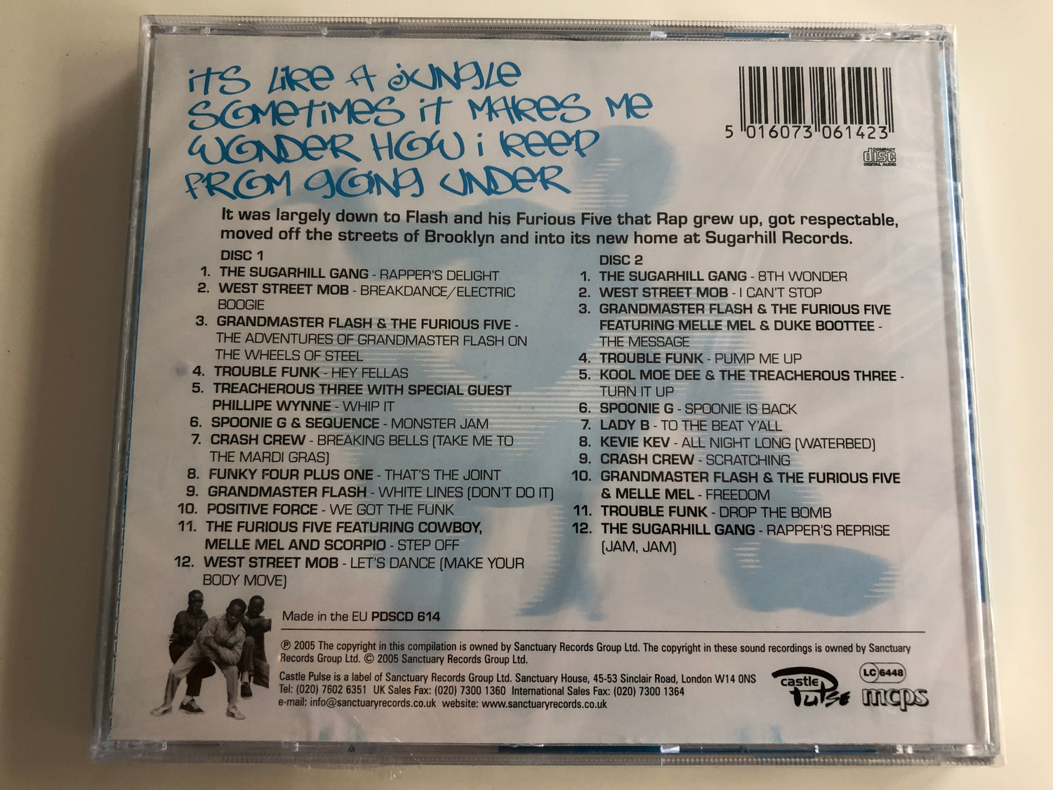 Roots Of Rap - Old School Hip-Hop Compilation CD