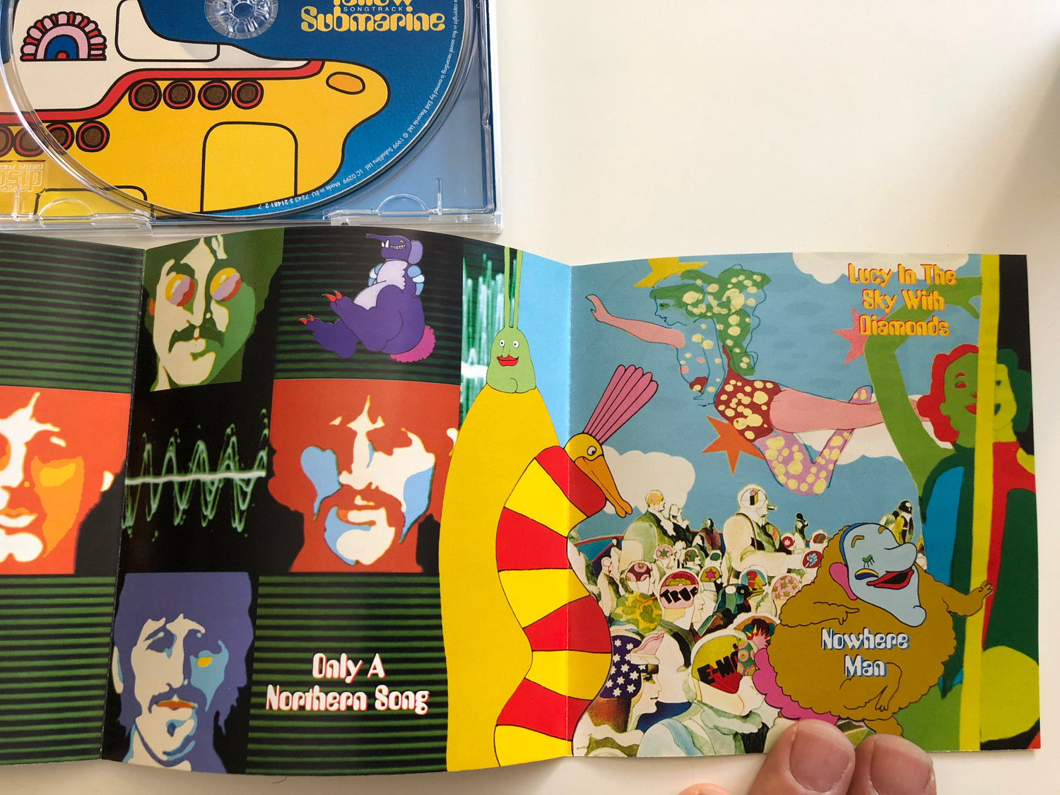 The Beatles ‎– Yellow Submarine Songtrack / Apple Records